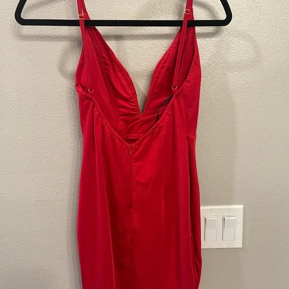 Hello Molly Red Cocktail Dress - Picture 2 of 3